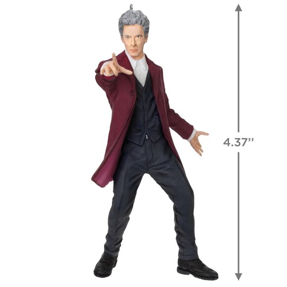New! Dr. Who 12th Doctor Hallmark Keepsake Christmas Ornament 2024 Peter Capaldi - Picture 3 of 5